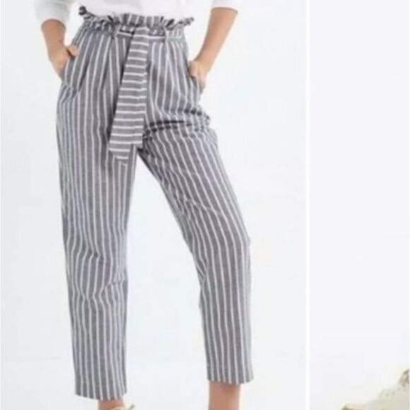 Topshop gray pull on pants size 4 - Picture 1 of 8